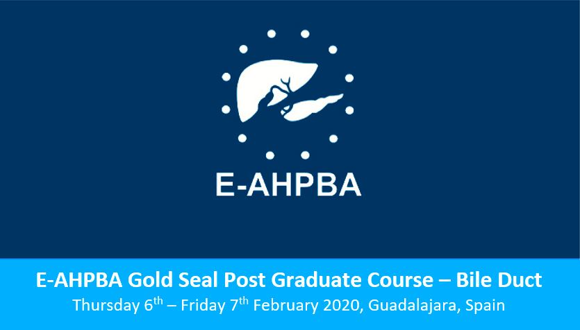 E-AHPBA Gold Post Graduate Course: Bile Duct – Registration Is Now Open!