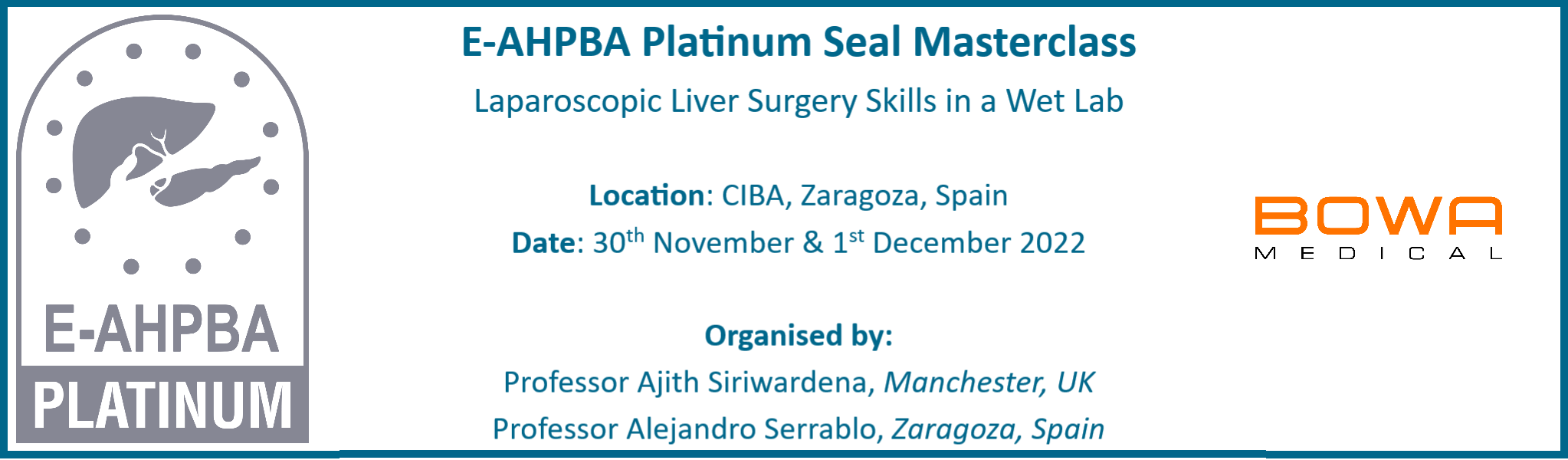 E-AHPBA Platinum Seal Masterclass